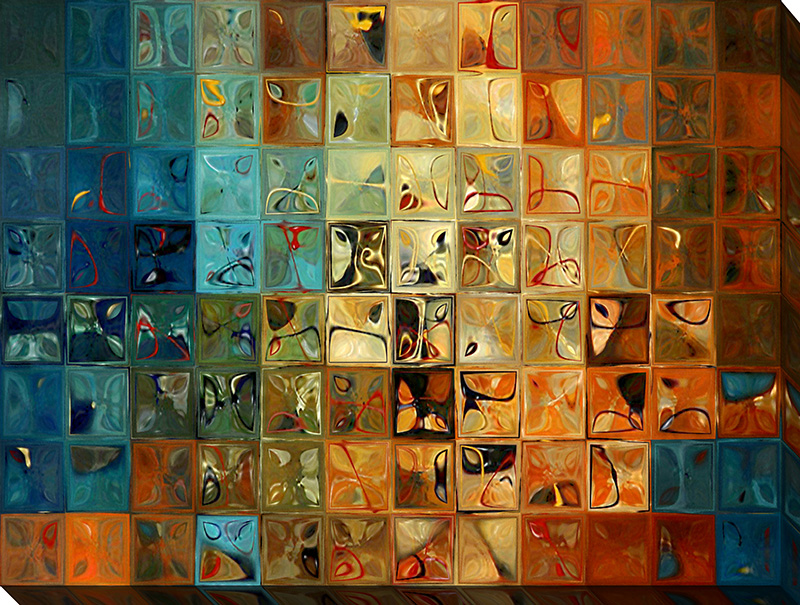 Modern Tile Art #11, 2009